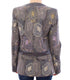 Multicolor Silk Floral Cotton Blazer
