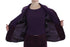 Purple Wool Suit T-Shirt Set