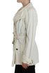 White Trench Coat Jacket