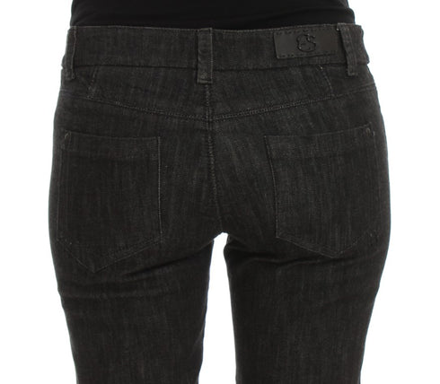 Blue Cotton Slim Fit Denim Jeans