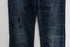Blue Wash Cotton Blend Slim Fit Bootcut Jeans