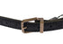 Blue Leather Logo Belt