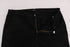 Black Slim Fit Cotton Stretch Pants
