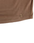 Brown shortsleeved top