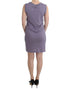 Purple cotton jersey dress