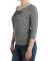 Gray 3/4 sleeves jumper top