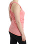 Pink cotton tank top