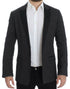 Black wool slim MARTINI blazer