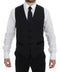 Black Wool Formal Dress Vest Gilet Weste