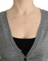 Gray lightweight cardigan