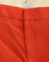 Orange boyfriend stretch pants