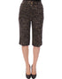 Multicolor Wool Shorts Pants