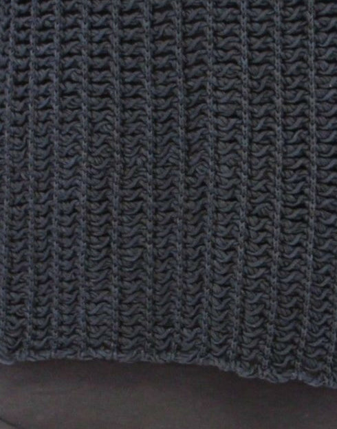 Blue Runway Netz Pullover Netted Sweater