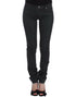 Green Slim Jeans Denim Pants Straight Leg Stretch