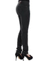 Green Slim Jeans Denim Pants Straight Leg Stretch