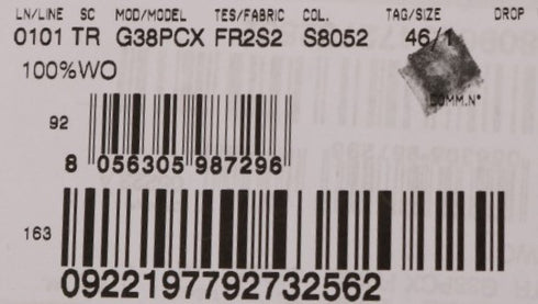 Gray Wool Striped Formal Pants