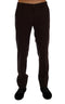 Purple Wool Stretch Formal Pants