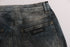 Blue Wash Cotton Blend Slim Fit Jeans