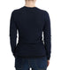 Blue V-neck Viscose Sweater