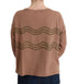 Brown Cotton Studded Sweater