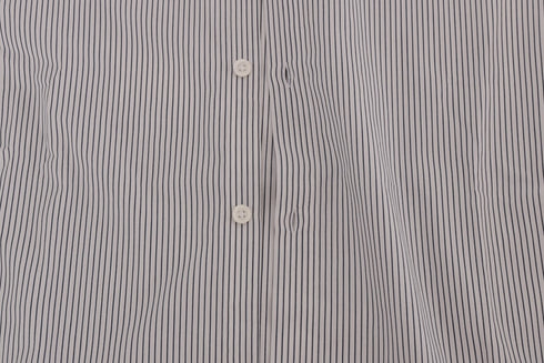 White Blue Striped Casual Cotton Regular Fit Shirt