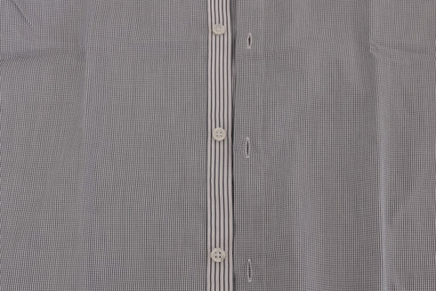 White Blue Check Casual Cotton Regular Fit Shirt