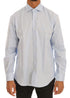 Light Blue Cotton Slim Fit Dress Shirt