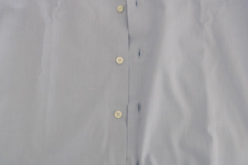 Light Blue Cotton Slim Fit Dress Shirt