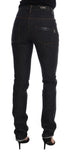 Blue Cotton Stretch Slim Fit Jeans