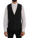 Gray STAFF Cotton Striped Vest