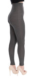 Gray Cashmere Stretch Tights