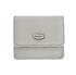 White Dauphine Leather Case Wallet