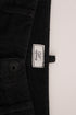 Black Corduroy Cotton Straight Fit Pants