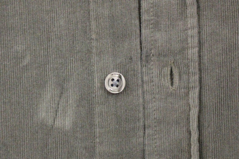 Green Button Front Cotton Casual Shirt